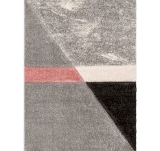 Modern Handmade Geometric Hall Rug